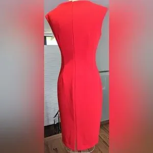 DKNY red dress size 6